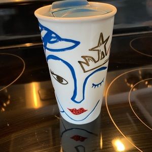 Starbucks Coffee/Tea Ceramic Tumbler 10oz.